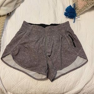 Lululemon 4" Grey Tracker Shorts